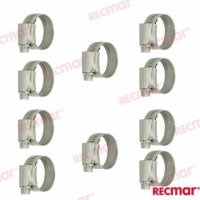 ABRAÇADEIRA DE AÇO INOXIDÁVEL SMO254 15-24 12mm