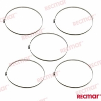 ABRAÇADEIRA DE AÇO INOXIDÁVEL SMO254 226-256 12m