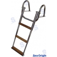 ESCADA INOX PARA PLATAFORMA