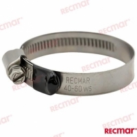 ABRAÇADEIRA DE AÇO INOX 40-60 (25)