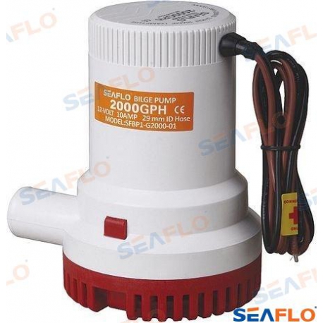 BOMBA SUBMERSÍVEL 1500GPH 12V