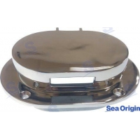 SLOT PARA CORRENTE OVAL DE AÇO INOX