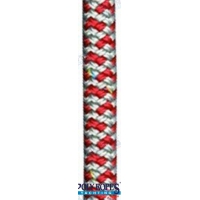 CORDA RACE 3MM. CINZA/VERMELHO (100M)