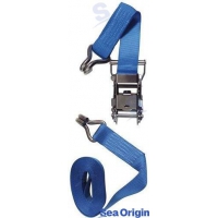 CORREIA DE AMARRAÇÃO DE AÇO INOX 1,5 - AZUL - 6 M