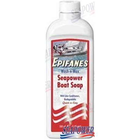 SABÃO SEAPOWER WASH-N-WAX 500ML.