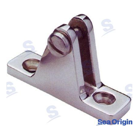 SUPORTE BIMINI EM AÇO INOX 90º