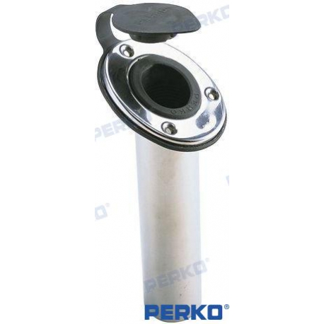 PERKO PORTA CANAS EMBUTIDO EM AÇO INOX GS75101