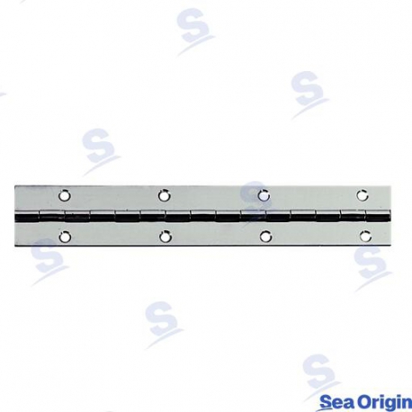 DOBRADIÇA DE AÇO INOX. PIANO 1000X35X0,8MM