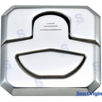 FECHO QUADRADO EM AÇO INOX 51X51MM