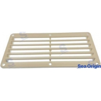 GRADE DE VENTILAÇÃO ABS 225 X 123 MM BRANCO