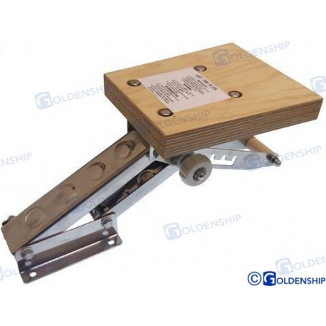 SUPORTE DO MOTOR EM AÇO INOX. 10HP
