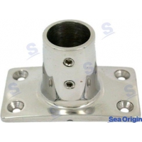 BASE RETANGULAR 90º 7/8 22MM