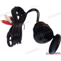 CABO DE EXTENSÃO USB/AUX
