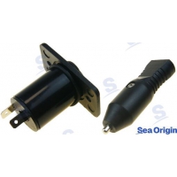 CONJUNTO DE TAMPA/CONECTOR DE PVC