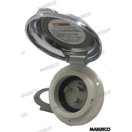 BASE REDONDA 30A 125V 3C