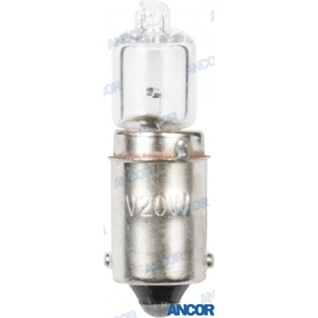 LÂMPADA DE HALOGÊNIO 12V 20W
