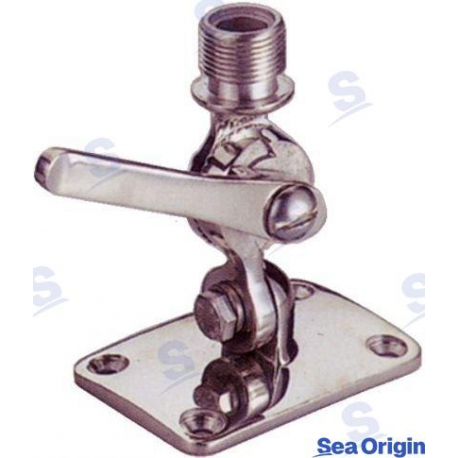 SUPORTE DE ANTENA DE BASE DE AÇO INOX