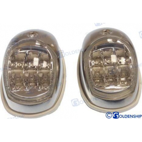 PAR DE LUZES DE NAVEGAÇÃO ORION - LED 12V