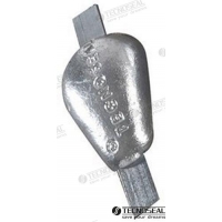 ZINCO COM PLACA PARA SOLDAR 230X25X5MM 1KG