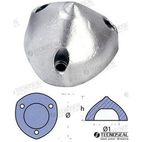 MAX SUPORTE ZINCO ANODO 52MM.