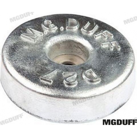 ANODO DE DISCO DE ZINCO 2,7 KG Ø 130MM M10