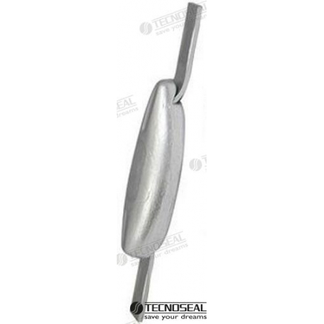 ZINCO COM PLACA PARA SOLDAR 50X25X5MM 1KG
