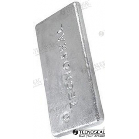 ANODO DE ZINCO CALDAIA 300X150X10MM