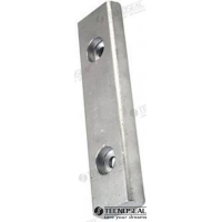 PIASTRE SCAFO ZINCO ANODO 325X80X30MM