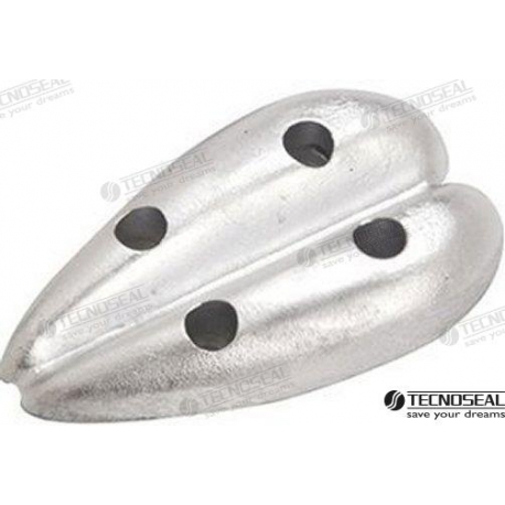 ANODO OVAL DUPLO DE ZINCO 66X116MM