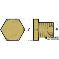 TAMPA/CONECTOR ANODO CUMMINS TEN02044T