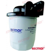 FILTRO DE COMBUSTÍVEL DE 10 MICRAS COM SUPORTE
