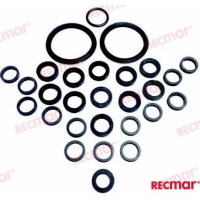 KIT ANÉIS DE REFRIGERAÇÃO DE BORRACHA