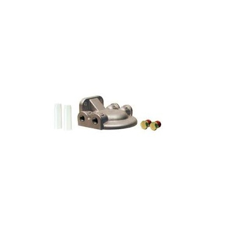 BRACKET INOX 316 STAINLESS STEEL WITH 2 TAMPA/CONECTORS AND 2 CONNECTION TUBES 3/8 10 MM REC25030