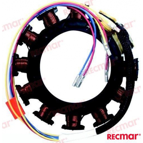 ESTATOR MERCURY 2/3/4 CIL.16 AMP