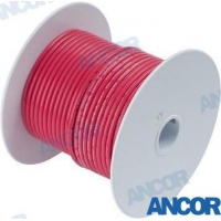 CABO MARÍTIMO 18 AWG (0,8 MM²) VERMELHO - 30 M