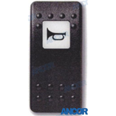 CAPA INTERRUPTOR BUZINA DE LIGAR/DESLIGAR ATUADOR