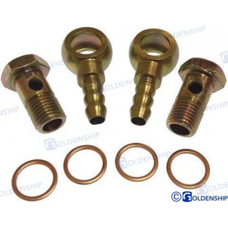 KIT DE CONEXÕES GIRATÓRIAS DE 10MM (CAV)