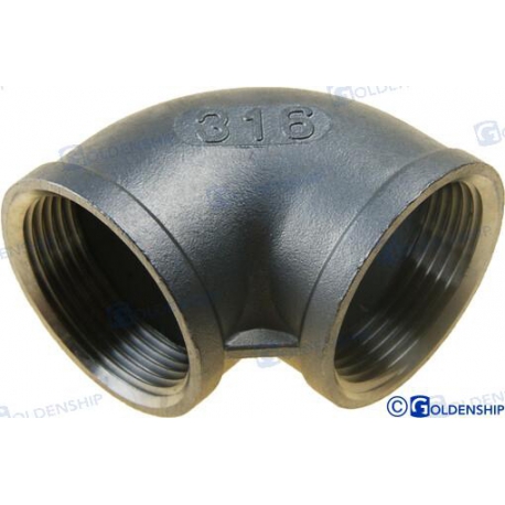 COTOVELO 90º HH AÇO INOX 1-1/4