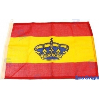 BANDEIRA ESPANHOLA 20X30 C/COROA