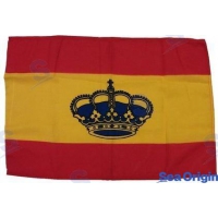 BANDEIRA ESPANHOLA 30X45 C/COROA