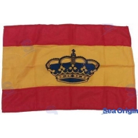 BANDEIRA ESPANHOLA 40X60 C/COROA
