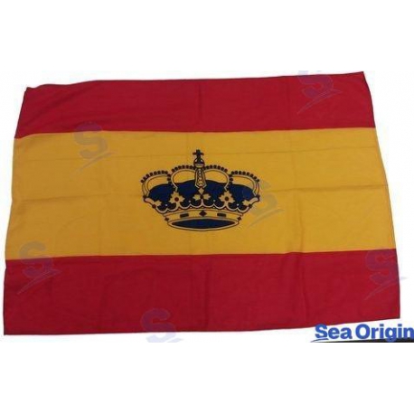 BANDEIRA ESPANHOLA 70X100 W/COROA