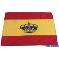 BANDEIRA ESPANHOLA 100X150 C/COROA