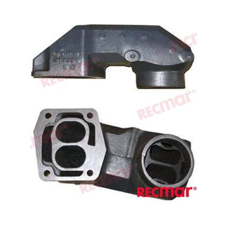COTOVELO DE ESCAPE OMC 2.3L