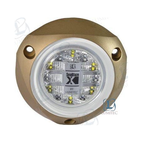 LUZ SUBAQUÁTICA BRONZE BRANCA 100X19 MM