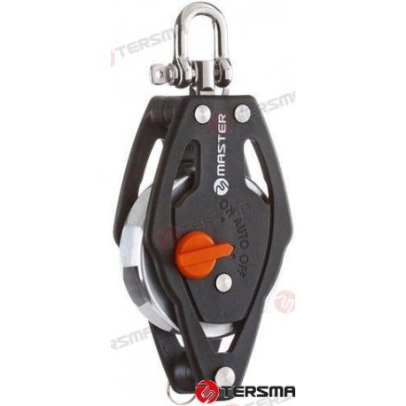 POLIA SIMPLES COM SEGURANÇA E ENRAIZAMENTO 57MM
