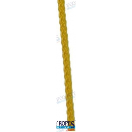 CORDA DE POLIÉSTER 2 MM AMARELA 50 M