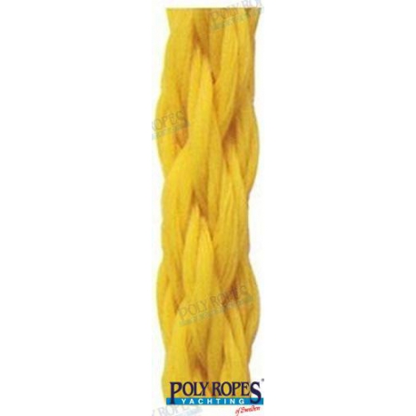 CORDA DE POLIETILENO 10MM. AMARELO (110M)