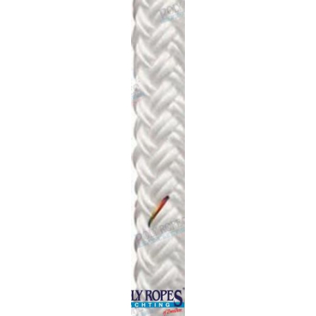 POLY-TRANÇA-16 14MM. BRANCO (110M)