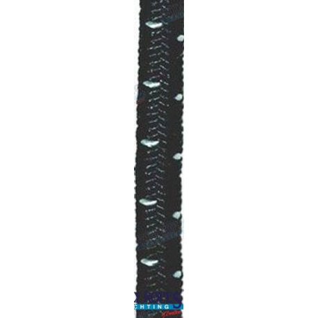 CABO ELÁSTICO GUMMILIN NEGRO 4MM. (100